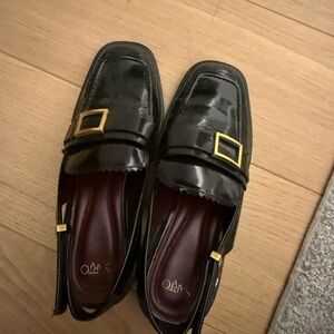 Women’s Franco Sarto Black Loafers